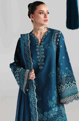 Festive Lawn By Qalamkar Unstitched Lawn Embroidered 3 Piece Suit  - QLMFSTL-07-Kaisa - Summer Collection