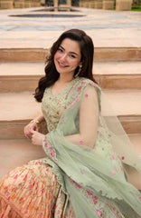 AYA –Luxury Lawn By Faiza Saqlain Unstitched Lawn Embroidered 3 Piece Suits - FSQLXL-ELDIRA- Summer Collection