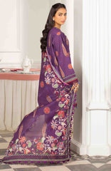 Mausummery Unstitched Lawn Printed 3 Piece Suit Vol-2 MUSV2L7 - Crystal - Summer Collection