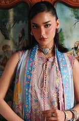 Lumina By Bin Ilyas Unstitched Lawn Embroidered 3 Piece Suit BNLYLMN-07-  Summer Collection