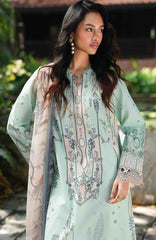 QPrints By Qalamkar Unstitched Lawn Printed 3 Piece Suit QLMQP26 Slona - 4A - Summer Collection