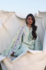 Eid Lawn By Suffuse Unstitched Lawn Embroidered 3 Piece Suit - SUFEDLXL- Seroli - Summer Collection