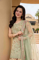 AYA –Luxury Lawn By Faiza Saqlain Unstitched Lawn Embroidered 3 Piece Suits - FSQLXL-ELDIRA- Summer Collection