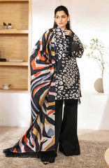 M Basic Elaheh By Maria B Unstitched Lawn  Printed  3 Piece Suit - MBSCELPL07 - Summer Collection