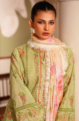 Masummery Unstitched Lawn Printed 3 Piece Suit Vol-1 MUSV1L - Prime Rose - Summer Collection