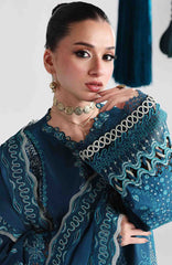 Festive Lawn By Qalamkar Unstitched Lawn Embroidered 3 Piece Suit  - QLMFSTL-07-Kaisa - Summer Collection