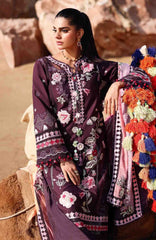 Breeze by  Saira Shakira Unstitched Lawn Embroidered 3 Piece Suits -SRSKBLXL-2A- Noor Summer Collection