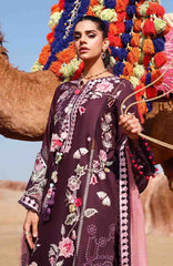 Breeze by  Saira Shakira Unstitched Lawn Embroidered 3 Piece Suits -SRSKBLXL-2A- Noor Summer Collection