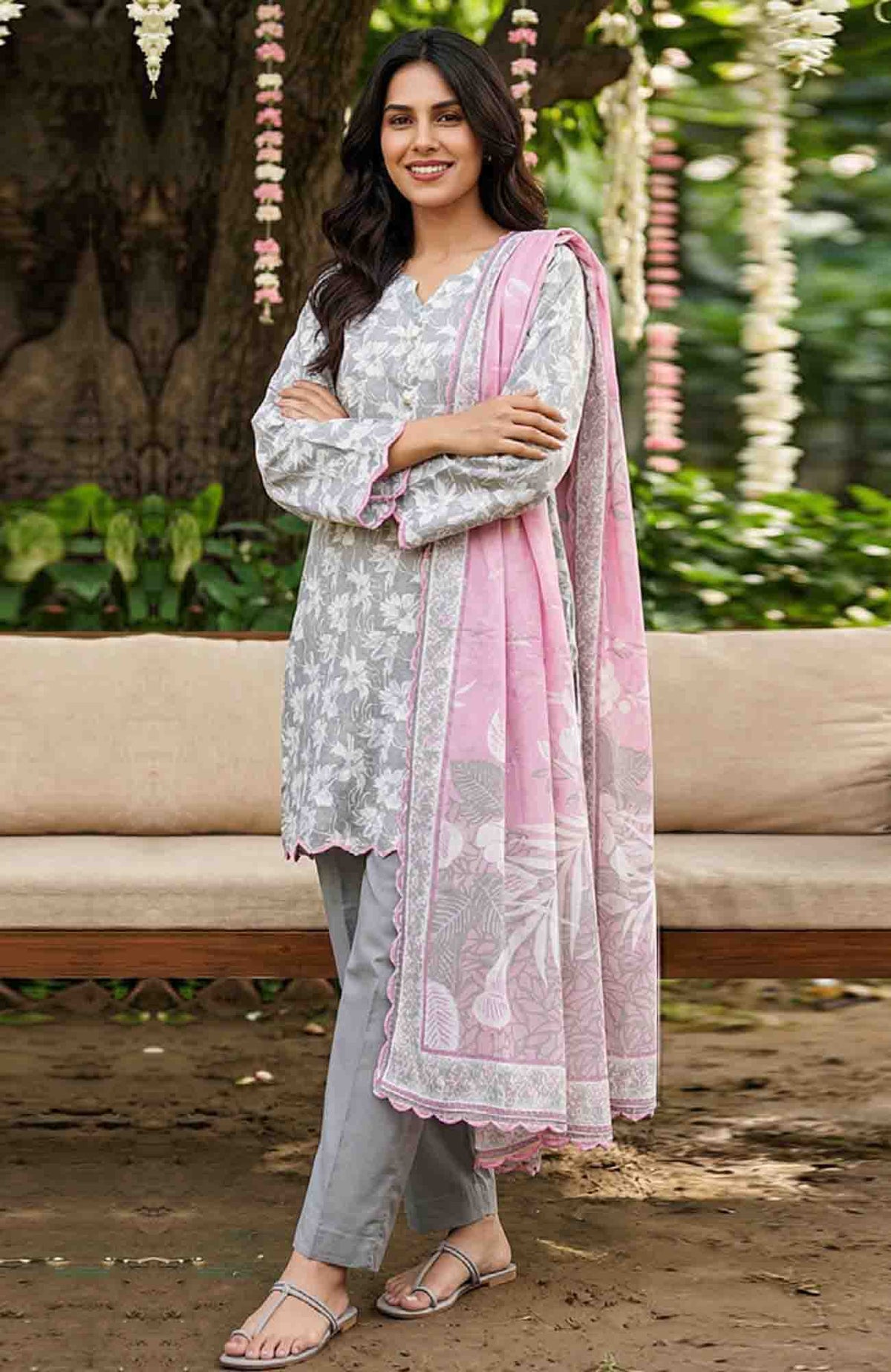 Salina Digital  by Regalia Textile Unstitched Lawn Printed 3 Piece Suit  - RGLSLDLP -07  Summer Collection