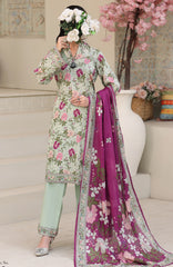 Maya Lawn Vol 4  BY Aizal Ready to wear Printed 3 Piece Suit -AZLV4MYA -03- Summer Collection