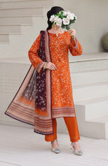 Maya Lawn Vol 4  BY Aizal Ready to wear Printed 3 Piece Suit -AZLV4MYA -10- Summer Collection