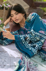 Bridgerton By Elaf Unstitched Lawn Printed 3 Piece Suit  - ELFBRGLP-8A- Eloise- Summer Collection