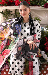 M Prints Eid II- By Maria B Unstitched Lawn Prints 3 Piece Suit  - MBMPEIDII-8A- Summer Collection