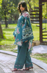 Bridgerton By Elaf Unstitched Lawn Printed 3 Piece Suit  - ELFBRGLP-8A- Eloise- Summer Collection