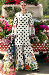 M Prints Eid II- By Maria B Unstitched Lawn Prints 3 Piece Suit  - MBMPEIDII-8A- Summer Collection