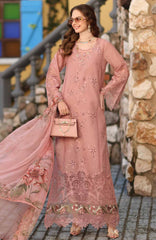 Noor Chikankari By Saadia Asad Unstitched Lawn Embroidered 3 Piece Suit - NSACKL-8B -  Summer Collection