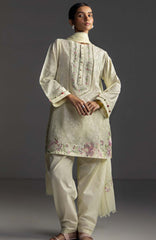 Coco Lawn By Zara Shahjahan Embroidered Lawn Suits Unstitched 3 Piece - CCLZSL8B - LIORA - Summer Collection