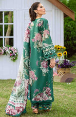 Bridgerton By Elaf Unstitched Lawn Printed 3 Piece Suit  - ELFBRGLP-8B- Marin- Summer Collection