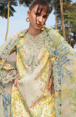 Mprints Safari Scape by Maria B Unstitched Lawn Embroidered 3 Piece Suit - MBMPSSL-8B -  Summer Collection