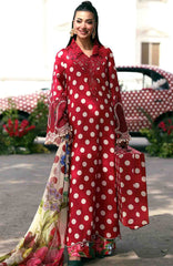 M Prints Eid II- By Maria B Unstitched Lawn Prints 3 Piece Suit  - MBMPEIDII-8B- Summer Collection