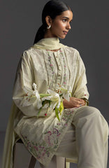 Coco Lawn By Zara Shahjahan Embroidered Lawn Suits Unstitched 3 Piece - CCLZSL8B - LIORA - Summer Collection