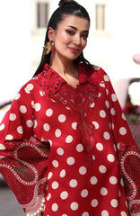 M Prints Eid II- By Maria B Unstitched Lawn Prints 3 Piece Suit  - MBMPEIDII-8B- Summer Collection