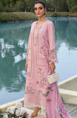 Bloom  By Saira Shakira Unstitched Lawn Embroidered 3 Piece Suits- SRSKBLM-8B- Iris- Summer Collection