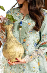 Astoria By Mushq Unstitched  Festive Lawn Embroidered 3 Piece Suit - MQHMAFL-06-Elif- Summer Collection