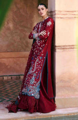 Reine Luxury By Republic Unstitched Lawn Embroidered 3 Piece Suits- RPRLXL-7A- Eden - Summer Collection