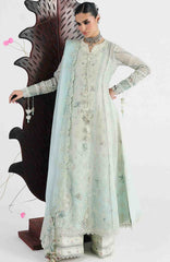 Festive Lawn By Qalamkar Unstitched Lawn Embroidered 3 Piece Suit  - QLMFSTL-08-Sabel - Summer Collection