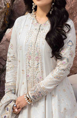Siraa Lawn by Sadaf Fawad Khan Embroidered Suit Unstitched 3 Piece - SFKSILXL08- Noor- Summer Collection