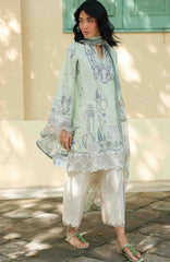 QPrints By Qalamkar Unstitched Lawn Printed 3 Piece Suit QLMQP26 Asha - 4B - Summer Collection