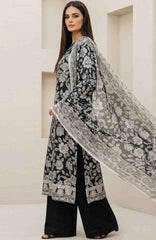 Black & White by Regalia Textile Unstitched Lawn Printed 3 Piece Suit  - RGLBLWTLP -08  Summer Collection