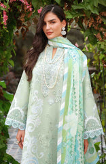 A Moi - Held By Love By Mushq Unstitched Luxury Lawn Embroidered 3 Piece Suit - MQHMAM-08- Love Escape -  Summer Collection