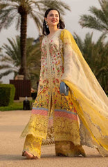 AYA –Luxury Lawn By Faiza Saqlain Unstitched Lawn Embroidered 3 Piece Suits - FSQLXL-ARTA- Summer Collection