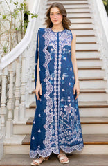 Summer Together  by Afrozeh Unstitched Lawn Embroidered 3 Piece Suit - AFRSTGL-02- Celestara - Summer Collection