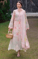 Gardenia By Nureh Unstitched Lawn Embroidered 3 Piece Suit - NRGRDL-02- Summer Collection