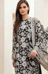 Black & White by Regalia Textile Unstitched Lawn Printed 3 Piece Suit  - RGLBLWTLP -08  Summer Collection
