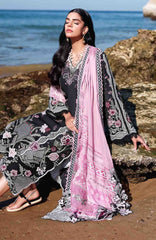 Breeze by  Saira Shakira Unstitched Lawn Embroidered 3 Piece Suits -SRSKBLXL-1B- IVY Summer Collection