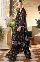 Tea Affair By Maria B Unstitched Chiffon Embroidered 3 Piece Suit- MBTACH-01- Formal Collection