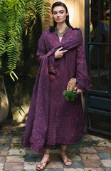 Qline by Qalamkar  Unstitched Lawn Embroidered 3 Piece Suit - QLMQDL-8- Liora -  Summer Collection