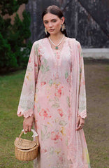 Gardenia By Nureh Unstitched Lawn Embroidered 3 Piece Suit - NRGRDL-02- Summer Collection