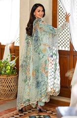 Astoria By Mushq Unstitched  Festive Lawn Embroidered 3 Piece Suit - MQHMAFL-06-Elif- Summer Collection