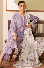 Masummery Unstitched Lawn Printed 3 Piece Suit Vol-1 MUSV1L - Aster - Summer Collection