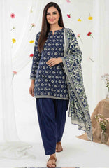 Salina Digital by Regalia Textile Unstitched Lawn Printed 3 Piece Suit  - SLDGRTPL-08- Summer Collection