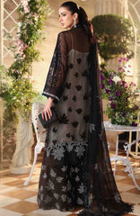 Tea Affair By Maria B Unstitched Chiffon Embroidered 3 Piece Suit- MBTACH-01- Formal Collection