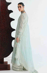 Festive Lawn By Qalamkar Unstitched Lawn Embroidered 3 Piece Suit  - QLMFSTL-08-Sabel - Summer Collection