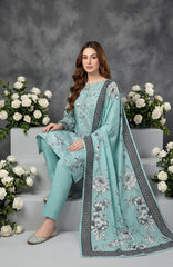 Salina Dobby By Regalia Unstitched  Lawn Printed 3 Piece Suit  - RGLSLNDB-08- Salina Dobby 8-Summer Collection