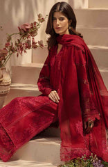 Luxury Eid By Rang Rasiya Unstitched Lawn Embroidered 3 Piece Suit  - RRLELXL-3- Nehal - Summer Collection