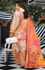 Luxury Printed Lawn By Regalia Unstitched  Lawn Printed 3 Piece Suit  - RGLASIBPRT-09- Rost Ride- Summer Collection